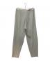 HOMME PLISSE ISSEY MIYAKE (オム プリッセ イッセイ ミヤケ) COMPLEAT TROUSERS ライトグレー サイズ:2：25000円