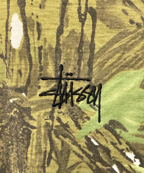 stussy（ステューシー）stussy (ステューシー) Tシャツ オリーブ サイズ:Ｌの古着・服飾アイテム
