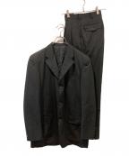 COMME des GARCONS HOMMEコムデギャルソン オム）の古着「セットアップ」｜ブラック
