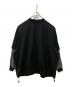 is-ness（イズネス）の古着「BALLOON LAYERED LONG SLEEVE T SHIRT」｜ブラック