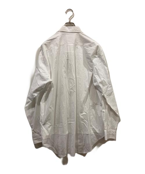 MARKAWARE（マーカウェア）MARKAWARE (マーカウェア) オーガニックコットンシャツ ホワイト サイズ:4の古着・服飾アイテム