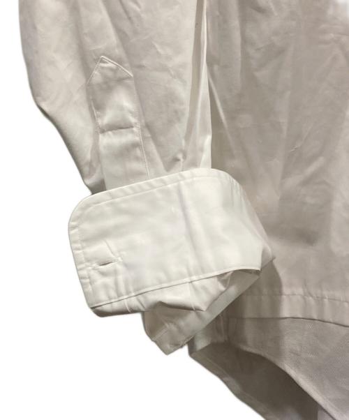 MARKAWARE（マーカウェア）MARKAWARE (マーカウェア) オーガニックコットンシャツ ホワイト サイズ:4の古着・服飾アイテム