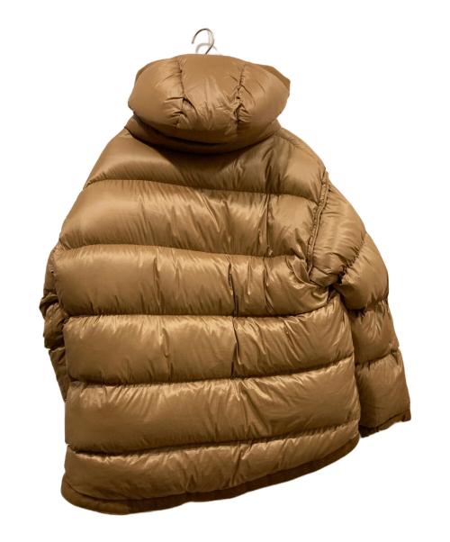 MARKAWARE（マーカウェア）MARKAWARE (マーカウェア) カシミヤフランネル / カシミヤダウンジャケット ブラウン サイズ:3の古着・服飾アイテム