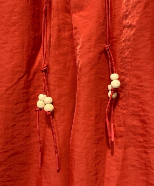 simple project（シンプルプロジェクト）SIMPLE PROJECT (シンプルプロジェクト) ナイロンパンツ レッド サイズ:Ｌの古着・服飾アイテム