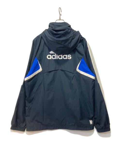 adidas（アディダス）adidas (アディダス) ジップアップジャケット ネイビー サイズ:Ｌの古着・服飾アイテム