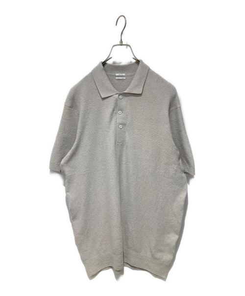 ikiji（イキジ）IKIJI (イキジ) Molded Poloshirt グレー サイズ:XLの古着・服飾アイテム