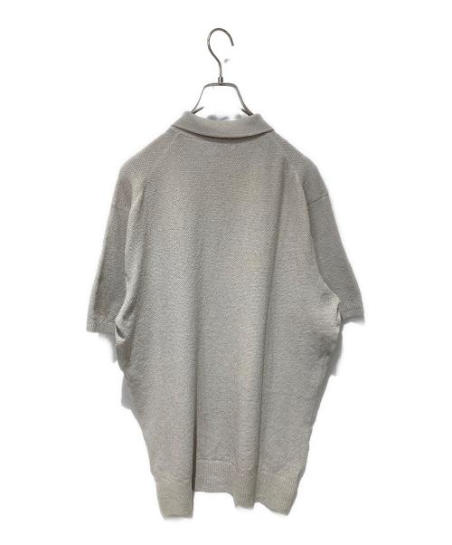 ikiji（イキジ）IKIJI (イキジ) Molded Poloshirt グレー サイズ:XLの古着・服飾アイテム