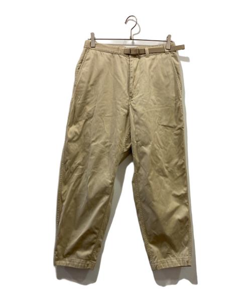 THE NORTHFACE PURPLELABEL（ザ・ノースフェイス パープルレーベル）THE NORTHFACE PURPLELABEL (ザ・ノースフェイス パープルレーベル) Chino Wide Tapered Field Pants ベージュ サイズ:W30の古着・服飾アイテム