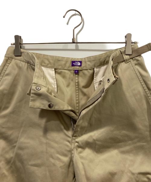THE NORTHFACE PURPLELABEL（ザ・ノースフェイス パープルレーベル）THE NORTHFACE PURPLELABEL (ザ・ノースフェイス パープルレーベル) Chino Wide Tapered Field Pants ベージュ サイズ:W30の古着・服飾アイテム