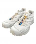 SALOMONサロモン）の古着「トレイルランニングシューズ」｜ホワイト