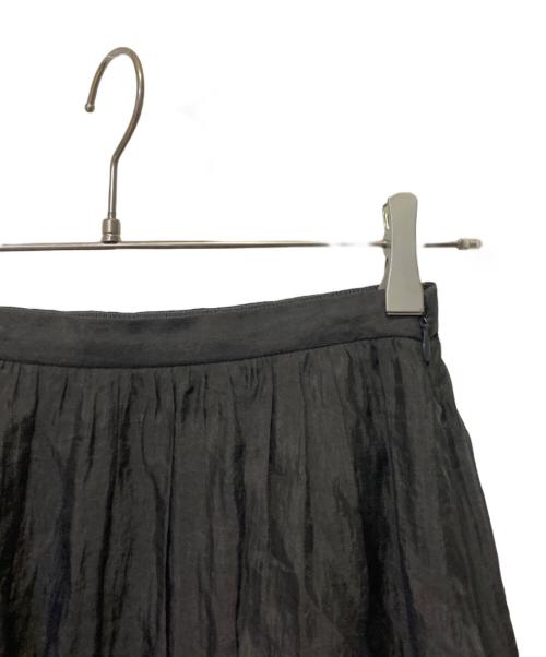 BALLSEY（ボールジィ）BALLSEY (ボールジィ) オーガンジーローン ロングマキシスカート グレー サイズ:34の古着・服飾アイテム