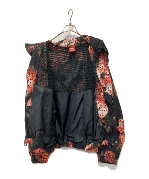 NIKE（ナイキ）NIKE (ナイキ) TECH WOVEN JACKET REPEL AOP ブラック×レッド サイズ:XLの古着・服飾アイテム
