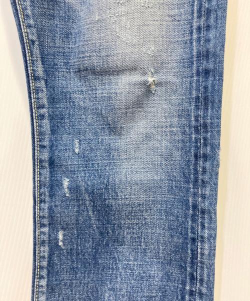 VISVIM（ビズビム）VISVIM (ビズビム) SOCIAL SCULPTURE 11 DAMAGED-12 インディゴ サイズ:W32 L30の古着・服飾アイテム