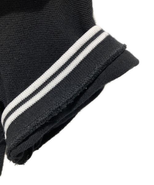 FRED PERRY（フレッドペリー）FRED PERRY (フレッドペリー) ART COMES FIRST (アートカムズファースト) ポロシャツ ブラック サイズ:36の古着・服飾アイテム