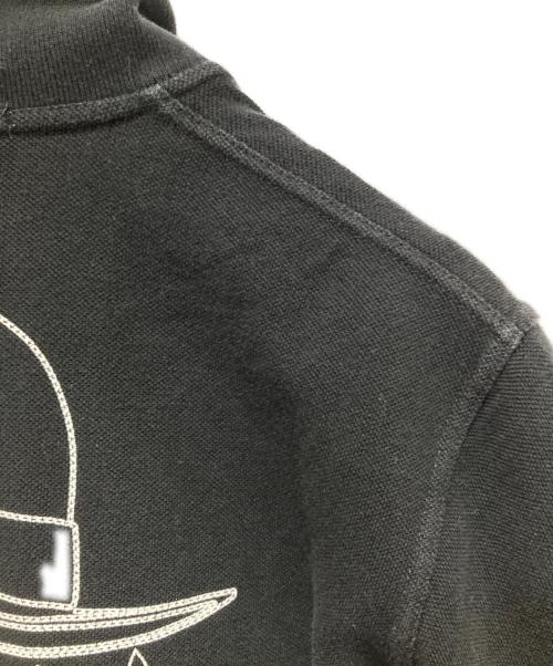 FRED PERRY（フレッドペリー）FRED PERRY (フレッドペリー) ART COMES FIRST (アートカムズファースト) ポロシャツ ブラック サイズ:36の古着・服飾アイテム