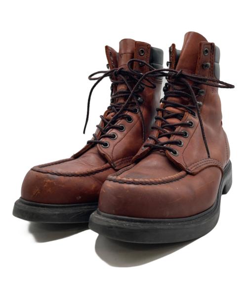 RED WING（レッドウィング）RED WING (レッドウィング) レースアップブーツ ブラウン サイズ:8の古着・服飾アイテム