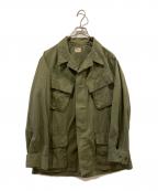 US ARMYユーエスアーミー）の古着「ジャングルファティーグジャケット」｜グリーン