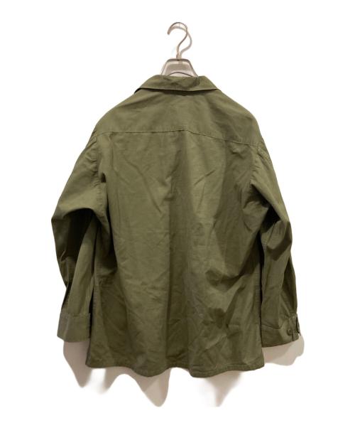 US ARMY（ユーエスアーミー）US ARMY (ユーエスアーミー) ジャングルファティーグジャケット グリーン サイズ:Mの古着・服飾アイテム