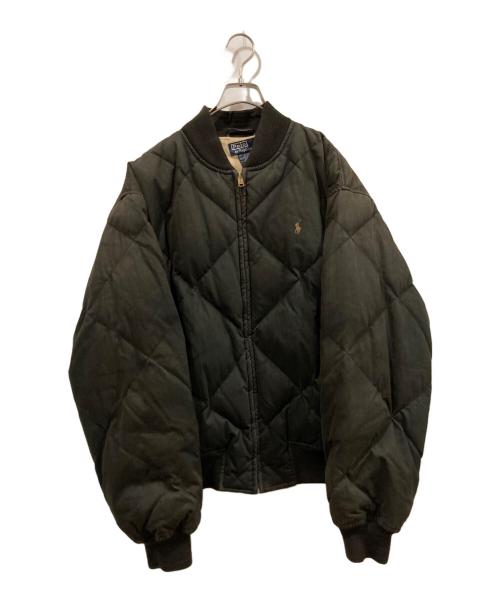 POLO RALPH LAUREN（ポロ・ラルフローレン）POLO RALPH LAUREN (ポロ・ラルフローレン) スカイライナーキルディングダウンジャケット ブラック サイズ:Lの古着・服飾アイテム