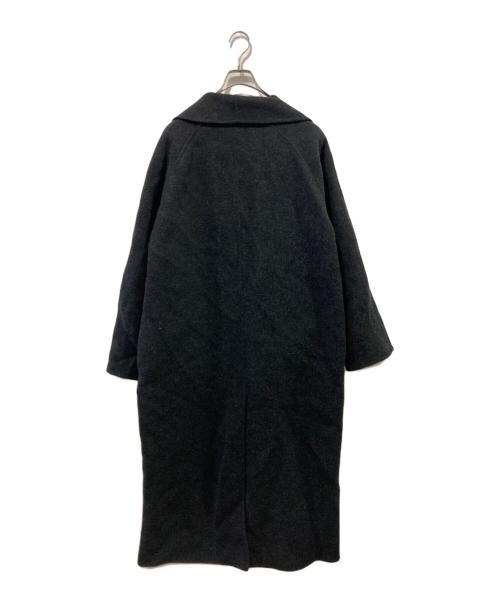 LIDnM（リドム）LIDnM (リドム) SHAWL COLLAR REVER COAT ブラック サイズ:Sの古着・服飾アイテム