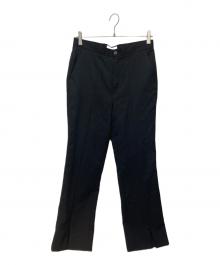 MARKA（マーカ）の古着「別注ヘムスリットストレート」｜ブラック