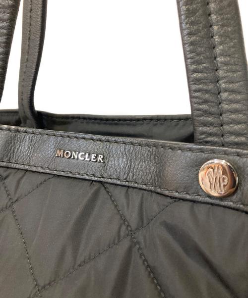 MONCLER（モンクレール）MONCLER (モンクレール) キルティングトートバッグ ネイビー サイズ:表記不明の古着・服飾アイテム