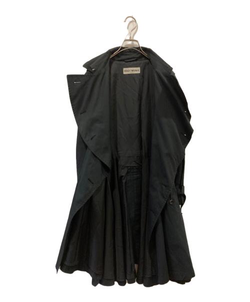 ISSEY MIYAKE（イッセイミヤケ）ISSEY MIYAKE (イッセイミヤケ) トレンチコート ブラック サイズ:1の古着・服飾アイテム