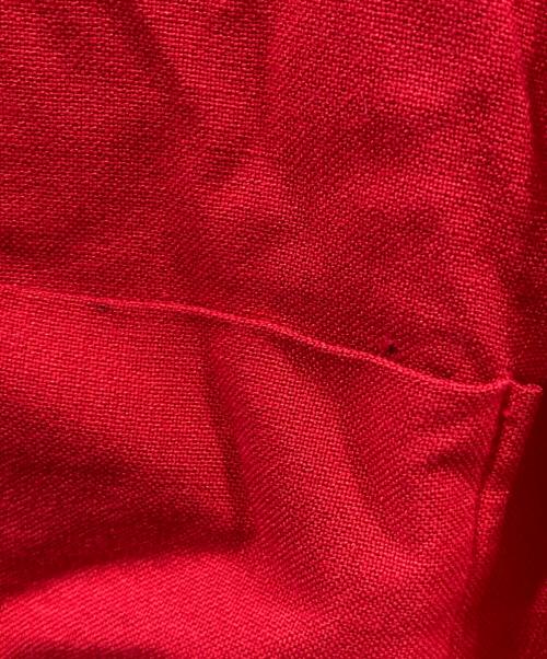 Pilgrim（ピルグリム）PILGRIM (ピルグリム) オープンカラーシャツ レッド サイズ:Mの古着・服飾アイテム