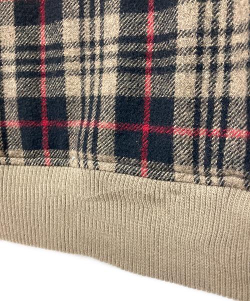 stussy（ステューシー）stussy (ステューシー) OLDチェックスタジャン ベージュ サイズ:Ｍの古着・服飾アイテム