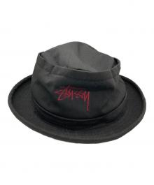 stussy（ステューシー）の古着「ポークパイハット」｜ブラック