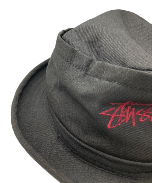 stussy（ステューシー）stussy (ステューシー) ポークパイハット ブラック サイズ:Mの古着・服飾アイテム