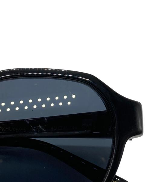 maison kitsune（メゾンキツネ）MAISON KITSUNE (メゾンキツネ) khromis サングラス ブラック サイズ:49□21-145の古着・服飾アイテム