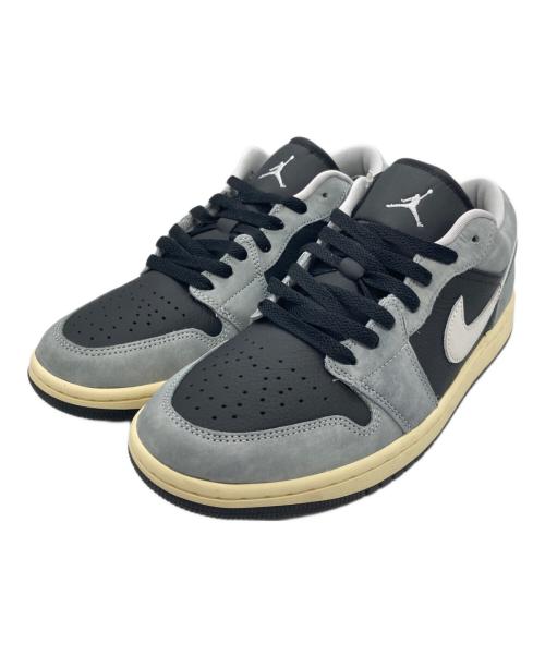NIKE（ナイキ）NIKE (ナイキ) Air Jordan 1 Low SE グレー×ブラック サイズ:26.5の古着・服飾アイテム
