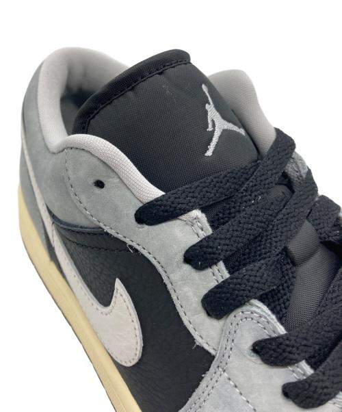 NIKE（ナイキ）NIKE (ナイキ) Air Jordan 1 Low SE グレー×ブラック サイズ:26.5の古着・服飾アイテム