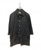 plantationプランテーション）の古着「ナイロンコート」｜ブラック