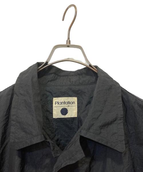 plantation（プランテーション）plantation (プランテーション) ナイロンコート ブラック サイズ:Ｍの古着・服飾アイテム