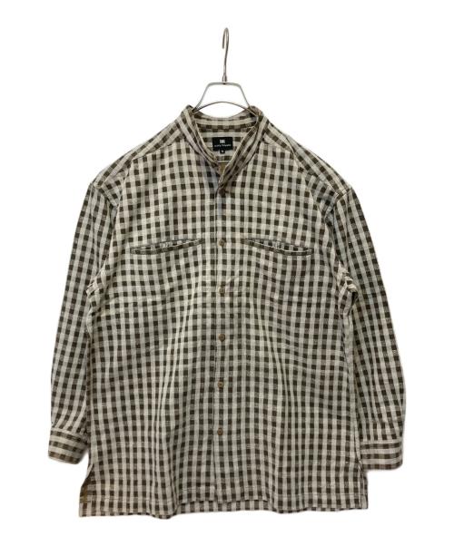 IM ISSEY MIYAKE（アイエムイッセイミヤケ）im issey miyake (アイエムイッセイミヤケ) 長袖シャツ ブラウン サイズ:Ｍの古着・服飾アイテム