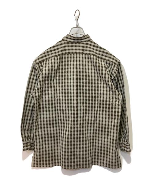 IM ISSEY MIYAKE（アイエムイッセイミヤケ）im issey miyake (アイエムイッセイミヤケ) 長袖シャツ ブラウン サイズ:Ｍの古着・服飾アイテム
