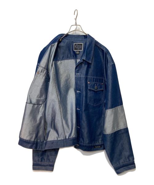 GUESS（ゲス）GUESS (ゲス) デニムジャケット ブルー サイズ:XLの古着・服飾アイテム