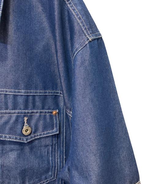 GUESS（ゲス）GUESS (ゲス) デニムジャケット ブルー サイズ:XLの古着・服飾アイテム