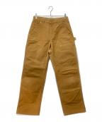 CarHarttカーハート）の古着「ダブルニーダックパンツ」｜ブラウン