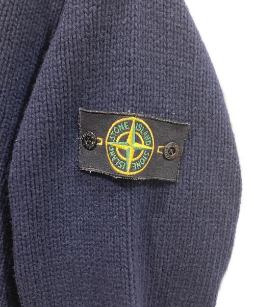 STONE ISLAND（ストーンアイランド）STONE ISLAND (ストーンアイランド) ウールニット ネイビー サイズ:Mの古着・服飾アイテム