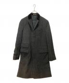 Rugby Ralph Laurenラグビーラルフローレン）の古着「ウールヘリンボーンチェスターコート」｜グレー