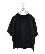MHLエムエイチエル）の古着「WASHED OUT COTTON LINEN SHIRT」｜ブラック