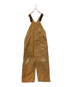 中古・古着通販】CarHartt (カーハート) オーバーオール ベージュ