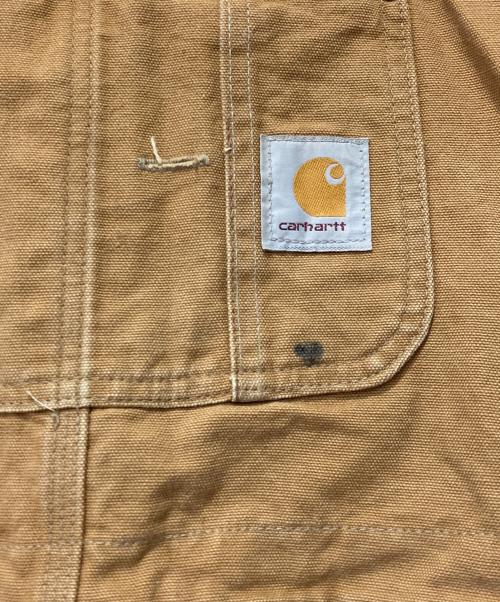 CarHartt（カーハート）CarHartt (カーハート) オーバーオール ベージュ サイズ:42×30の古着・服飾アイテム