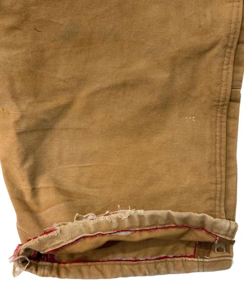 CarHartt（カーハート）CarHartt (カーハート) オーバーオール ベージュ サイズ:42×30の古着・服飾アイテム