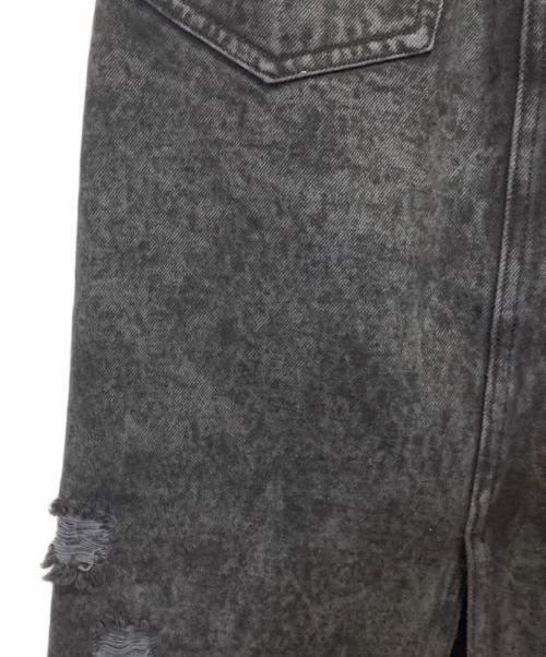 MAISON SPECIAL（メゾンスペシャル）MAISON SPECIAL (メゾンスペシャル) High Damage Denim Skirt ブラック サイズ:36の古着・服飾アイテム