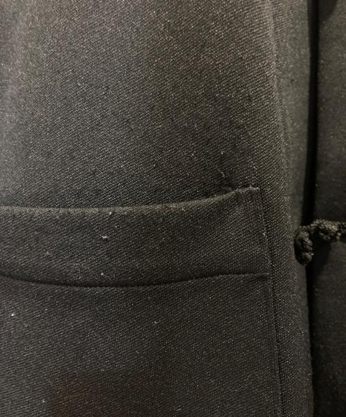 CDG（シーディージー）CDG (シーディージー) ポリエステルジャージーチャイナジャケット ブラック サイズ:XLの古着・服飾アイテム