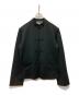 CDG（シーディージー）の古着「ポリエステルジャージーチャイナジャケット」｜ブラック
